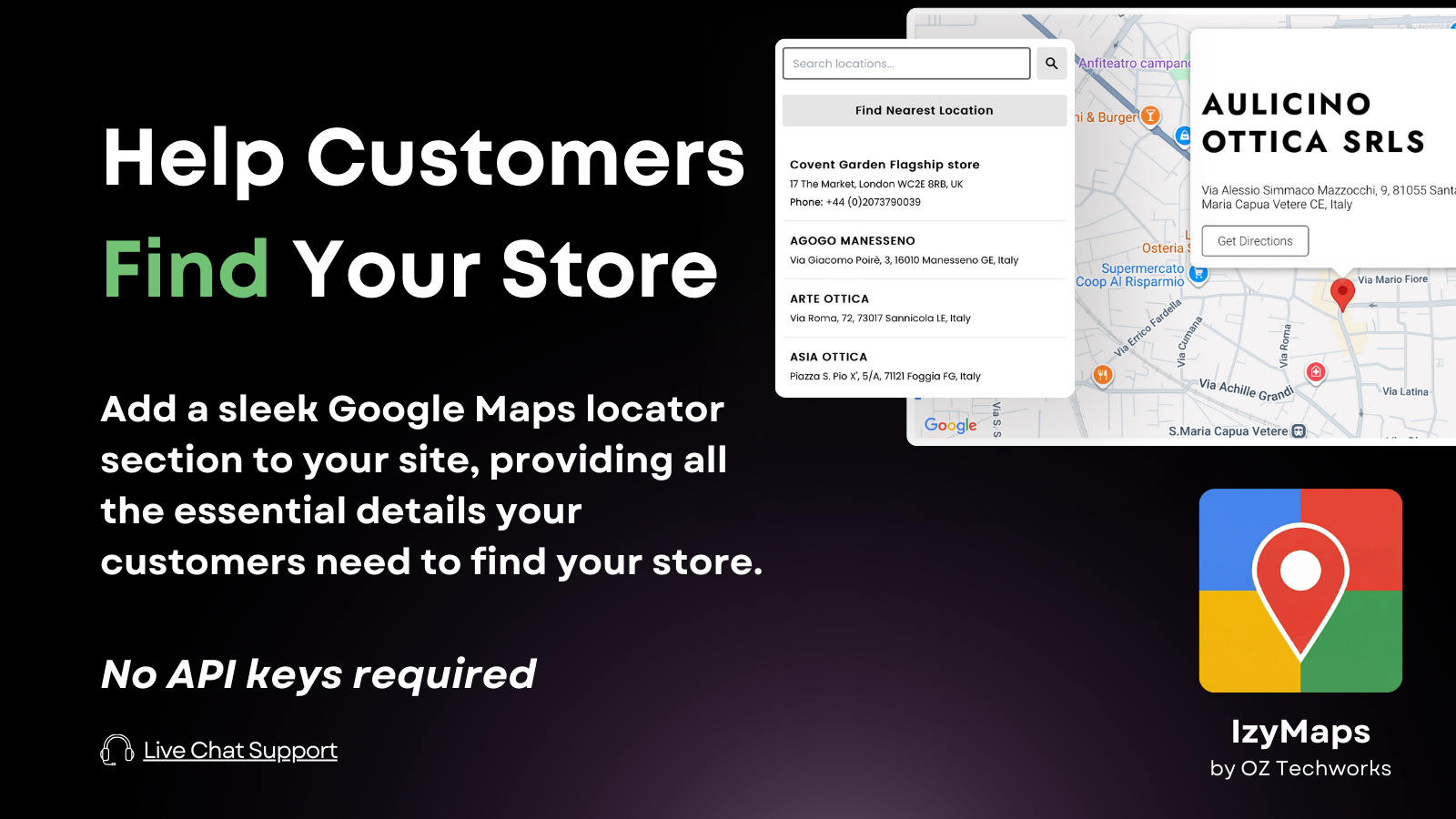 IzyMaps: Building a Shopify Store Locator App